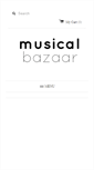 Mobile Screenshot of musicalbazaar.com